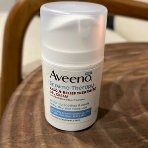 Aveeno Eczema Therapy Rescue Relief Treatment Gel Cream, 1.5 fl. Fragrance free.